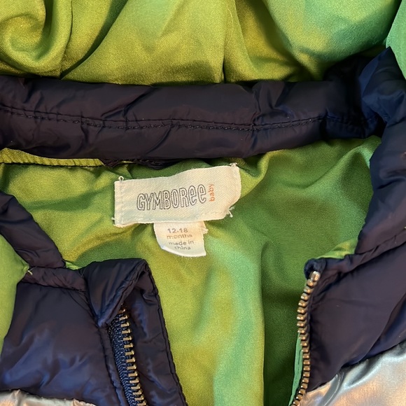 Gymboree Puffer Jacket Size 12-18 Months - Picture 2 of 3
